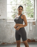 Body Biker Short Slate