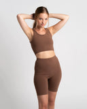 Crop Tank 'Body' Mocha