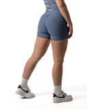 Rib Shorts Blueberry