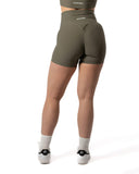 Rib Shorts Sage