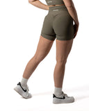 Rib Shorts Sage
