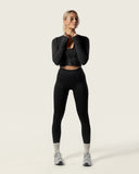 LuxForm® Zip Jacket Black