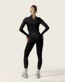 LuxForm® Zip Jacket Black