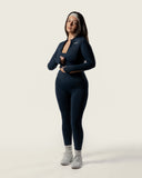 LuxForm® Zip Jacket Navy