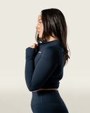 LuxForm® Zip Jacket Navy