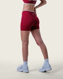 Contrast Short Burgundy