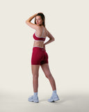 Contrast Bra Burgundy