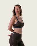 Racer Bra Cocoa