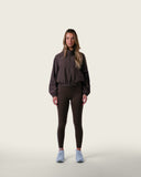 Side-Stripe Leggings Cocoa