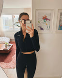 LuxForm® Zip Jacket Navy