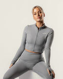 LuxForm® Zip Jacket Grey