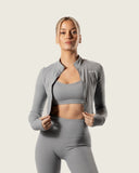 LuxForm® Zip Jacket Grey